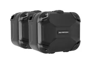 Edullinen Hinta SW-MOTECH DUSC L - Avec support - Noir Ylätasku