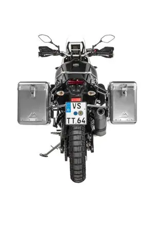 Touratech ZEGA Mundo 38/45 - Support gris inclus - Alu Matkalaukku Tukkuhinta