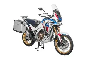 Touratech ZEGA Pro 38/45 - Support noir inclus - Anodisé gris Matkalaukku Osta Tänään