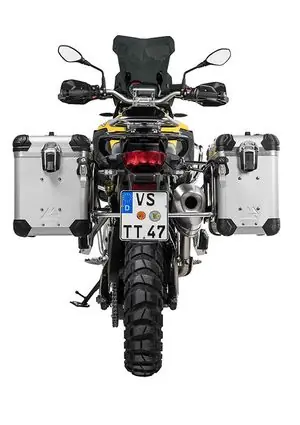 Osta Tänään Touratech Kit complet ZEGA Evo 38/45 - Support gris inclus - Anodisé gris Matkalaukku