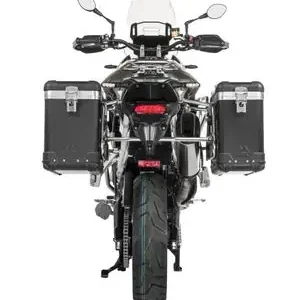Aito Touratech ZEGA Pro 31/38 - Support gris inclus - Anodisé noir Matkalaukku