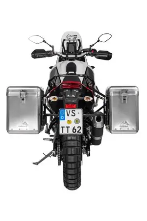 Halpa Touratech ZEGA Mundo 38/45 - Support noir inclus - Alu Matkalaukku