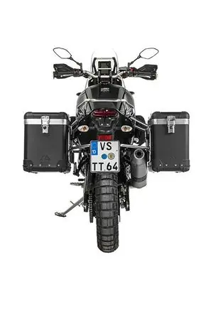 Tilaa Heti Touratech ZEGA Pro 38/45 - Support gris inclus - Anodisé noir Matkalaukku