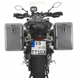Aito Touratech ZEGA Mundo 38/38 - Support noir inclus - Alu Matkalaukku