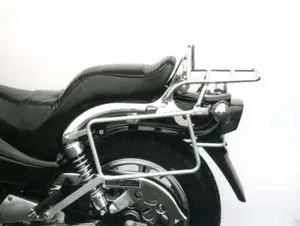 Ajankohtainen Hepco Becker avec support de valises latérales - chrome Top case -tuki