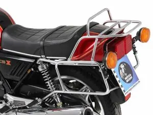 Ajankohtainen Hepco Becker avec support de valises latérales - chrome Top case -tuki