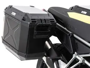 Viikonlopputarjous Hepco Becker Xplorer avec support Cutout - noir MatkalaukkuAPRILIA 660 TUAREG 660 - 2025