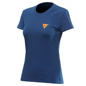 Dainese RACING SERVICE WOMAN Lyhythihainen T-paita - Sininen Vain Tänään