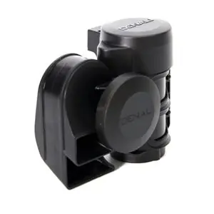 Denali SoundBomb Compact 120dB Universal Äänitorvi - Musta Flash-Tarjous