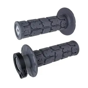 Odi MX V2 Lock-On Rogue puolikuvioitu pinnoite - grafiitti Universal Ohjaustangon kahvat Rajoitettu Tarjous