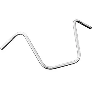 Eniten Myyty Highway Hawk Ape Hanger 22 mm Universal Ohjaustanko - Harmaa