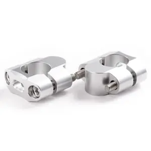 Sertifioitu UP Design 28/28 +20MM Universal Ohjaustangon kiinnike - Harmaa