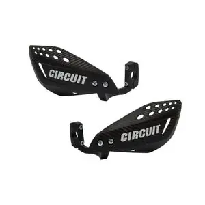 Kuuma Tarjous Circuit Equipement VECTOR Universal Käsisuojat - Hiili / Valkoinen