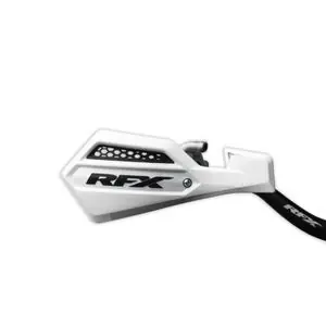 RFX 1 SERIES DUAL INJECTION Käsisuojat - Valkoinen / Musta Korkea Laatu