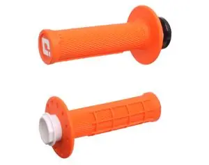 Odi Micro-X Lock-On puolikarkea - oranssi/musta Universal Ohjaustangon kahvat Viikonlopputarjous