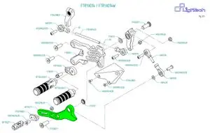 Alennus LighTech Takapainikekset FTRYA014 / FTRYA014W / FTRKA009R Universal Takaisin siirrettävät ohjaimet