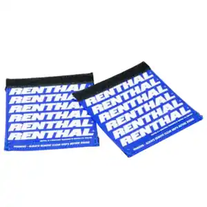 Älä Missaa Renthal Protège Clean Grips - sininen valkoinen Universal Kahvan suojat