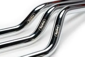 Halpa TopLine Kromi 22MM Teräs Korkea Universal Ohjaustanko