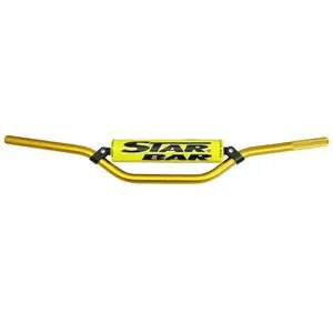 Star Bar MOTO CROSS MX - ENDURO ALU 2014 T6 DIAM 22,2mm L800mm H86mm OR RENFORT - MOUSSE JAUNE Universal Ohjaustanko Suosittu