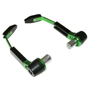 Alkuperäinen Replay FREIN RR ALU EMBOUTS - VERT TOUS TYPES GUIDON 13 17 mm PAIRE Universal Suojausvipu
