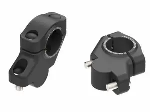 Hepco Becker 30 mm korkea ja 21 mm taakse - musta Ohjaustangon korotusHONDA 750 XL 750 TRANSALP - 2023 - 2024 Tilaa Heti
