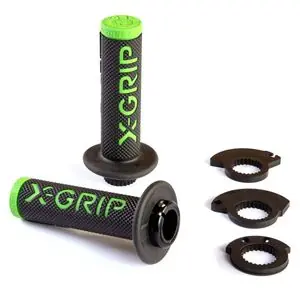 X-GRIP GRIPS LOCK Universal Ohjaustangon kahvat - Vihreä Alennus