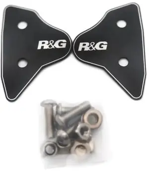 Ajankohtainen RG Racing Kansi - aukot musta Peilien suljettimetYAMAHA 700 R7 - 2022 - 2025