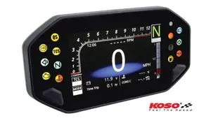 Koso Digital Multifunction Cockpit, RX-4, MT-07/09, XSR 700/900 Mittari Vain Tänään