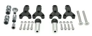 Racetech Kiinnityssarja HP3 Ø22/28,6mm Käsisuojan sovitin Edullinen Hinta