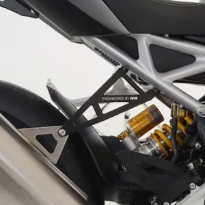 RG Racing Mustan pakoputken tuki Jalkatukien poistopaketti Tarjoushinta