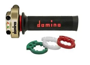 Pikatoimitus Domino XM2 Racing A450 - kulta/musta Universal Kaasuvaijeri