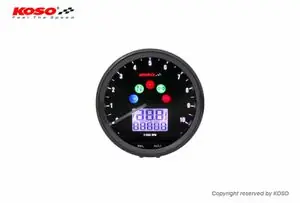 Paras Hinta Koso monitoiminen Neo Retro 64mm TNT musta Universal Mittari